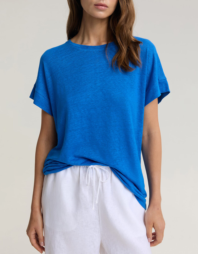 Sportscraft - Tonia Crew Neck Linen Tee