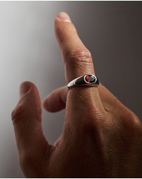Rawninety - Yuki Ring Red Garnet