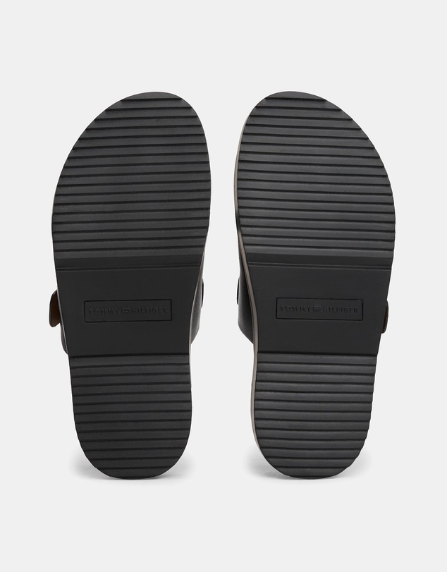 Tommy Hilfiger - Leather Sporty Mules - Women's