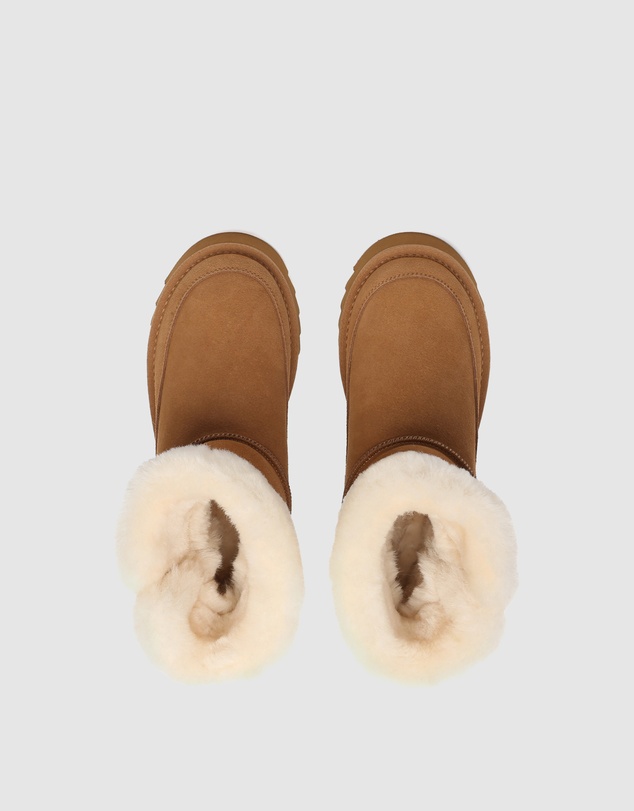 EVERAU - Australian Shepherd Ugg Bynnie Cow Suede Upper UGG Boots