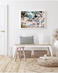 Olive et Oriel - View to Fontelina Art Print