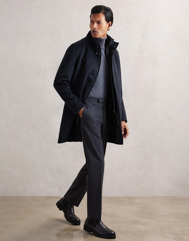 REISS - Fuel Wool-Blend Coat