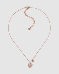 Emporio Armani - Rose Gold Tone Tone Necklace