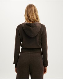 Cotton On Body - Hooded Zip Up Knit Cardi