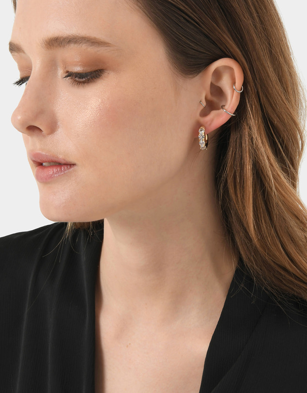 Forcast - Gemma 16k Gold Plated Earrings