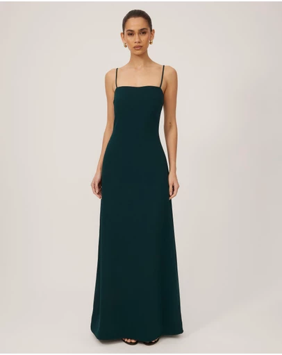 Tussah - Strapless Crepe Dress