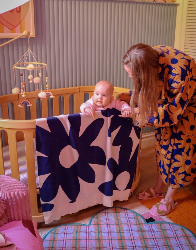 Mosey Me - Marlo Knitted Baby Blanket