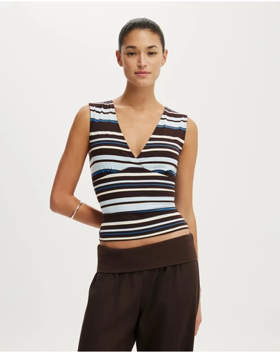 Cotton On - Maple V Neck Tank