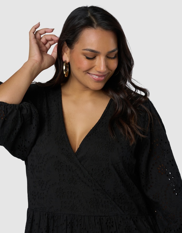 Something 4 Olivia - Katrina Broderie Maxi Dress