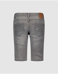 TYGO&vito - Quinn Slim Denim Shorts - Kids-Teens