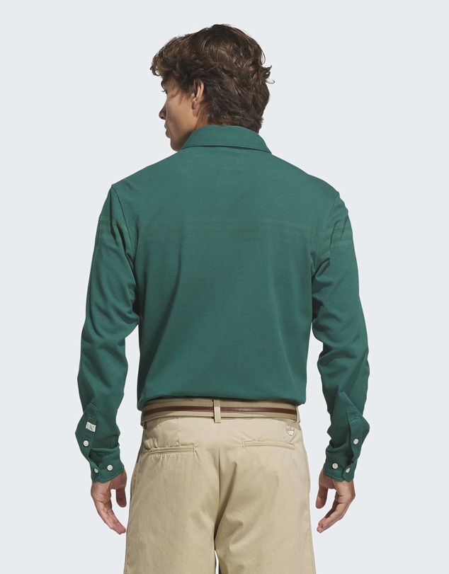 adidas Originals - Originals Twistknit Button Up Polo Shirt Mens
