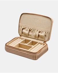 Wolf - Wolf Bella Travel Zip Case Mocha