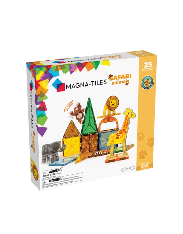 Magna-Tiles - MAGNA-TILES - Safari Animals - 25 Piece Set