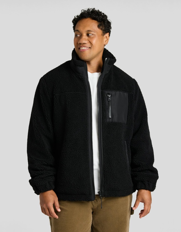 Johnny Bigg - Teddy Sherpa Zip Thru Jacket