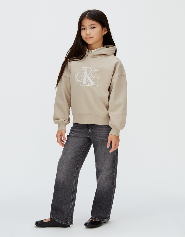 Calvin Klein Jeans - Girls Oversized Logo Hoodie