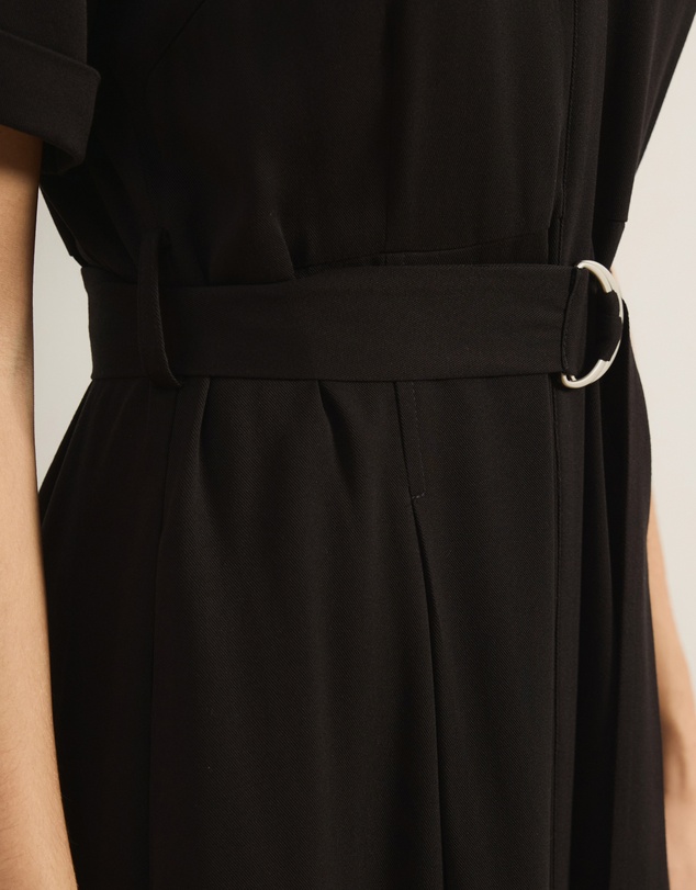 Atmos&Here - Harriet Viscose Twill Midi Dress