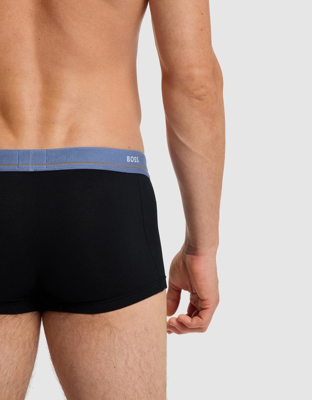 BOSS - 5-Pack Logo Waistband Stretch Cotton Trunks