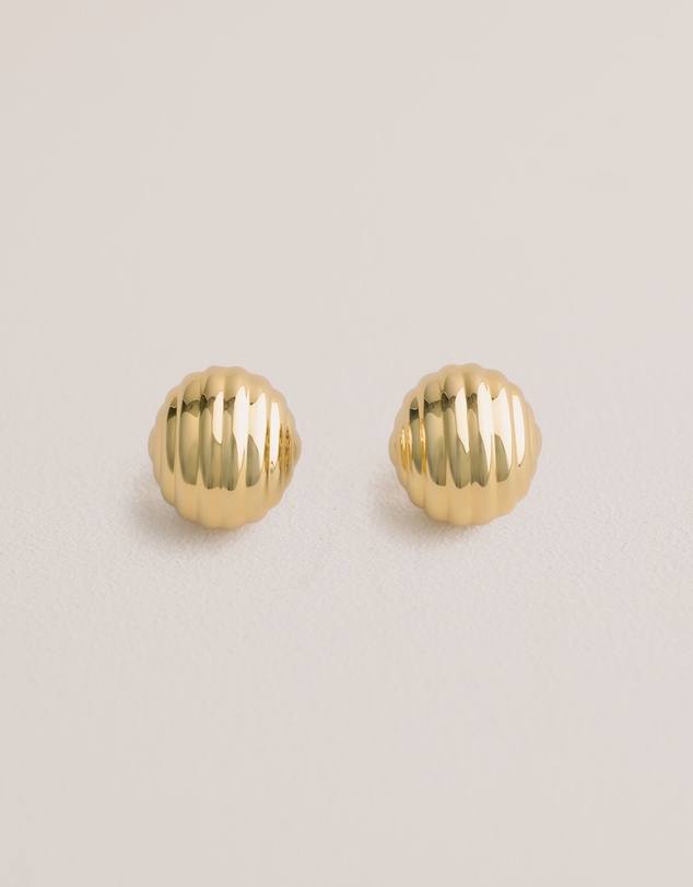 Trenery - Selin Stud Earrings in Gold