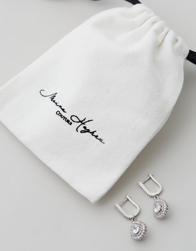 Moira Hughes - The White Label - Aurora Diamond Drop Earrings