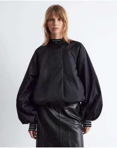 & Other Stories - Voluminous-Sleeve Bomber Jacket