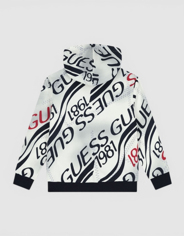 GUESS - Hooded Logo Active Top