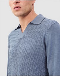 rag & bone - Charles Long Sleeve Johnny Polo