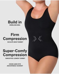 Leonisa - Bare Boldly Sleeveless Shaping Tummy Control Bodysuit