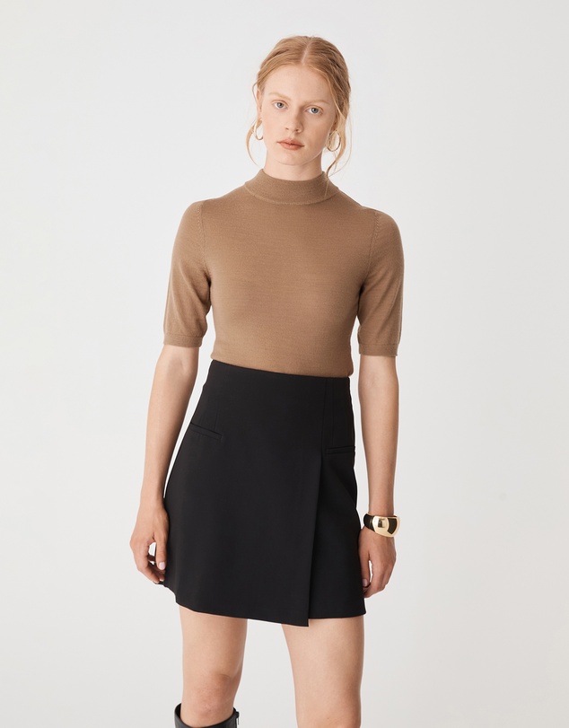 Forcast - Ellen Wool Short Sleeve Knit