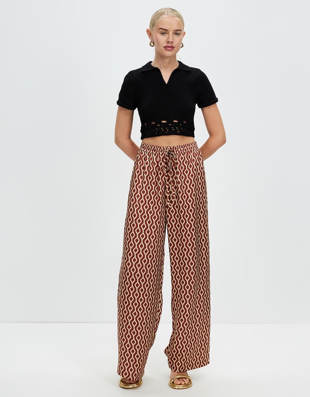 Third Form - Break Away Knit Polo Top
