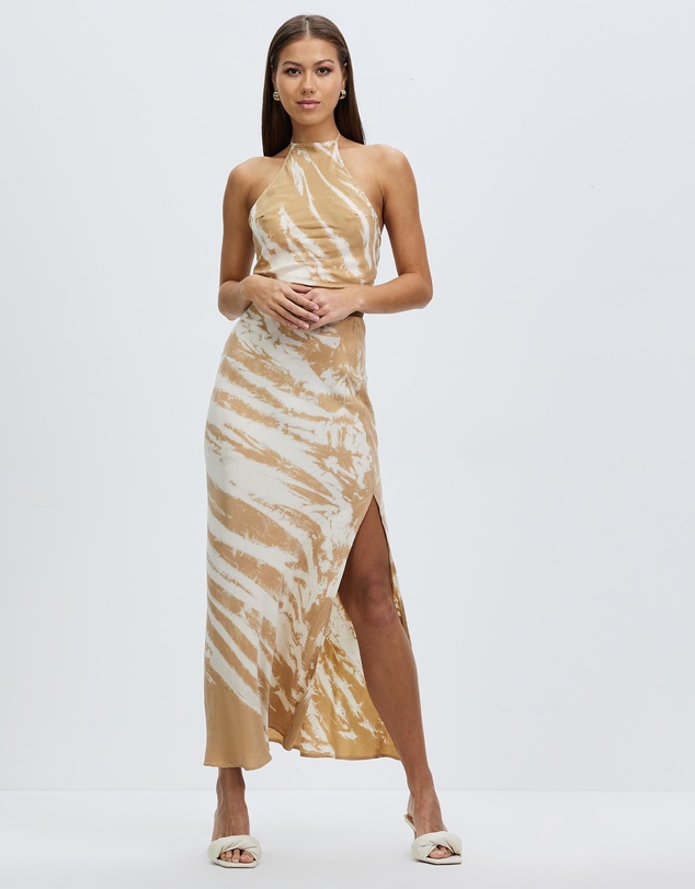 Third Form - Twist Through Bias Maxi Skirt