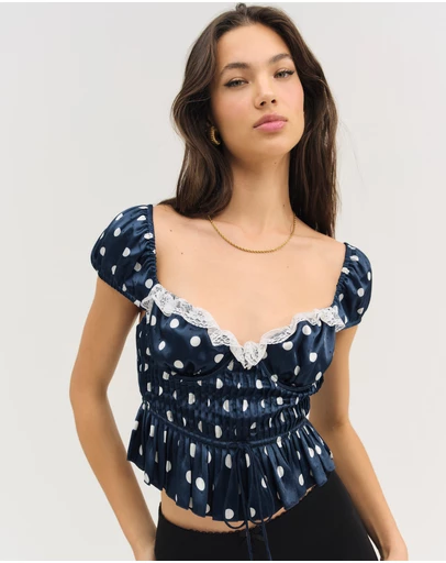 For Love & Lemons - Holland Top