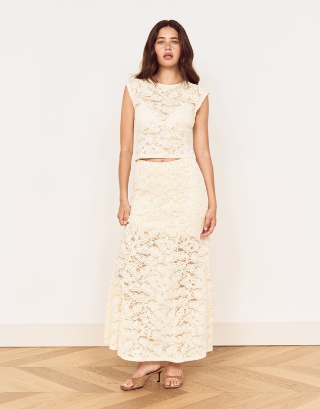 MINKPINK - Ophelia Lace Maxi Skirt