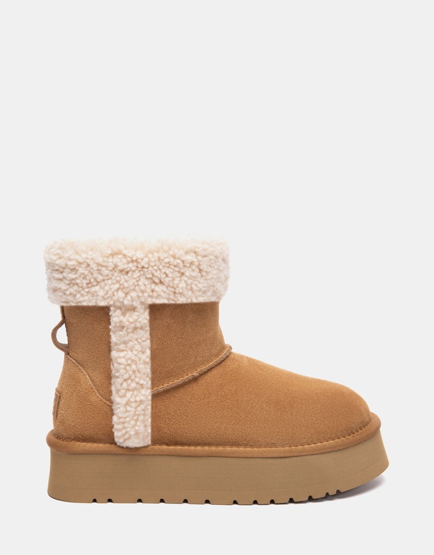 EVERAU - Australian Shepherd Ugg Mini Nordel Cow Suede Upper UGG Boots