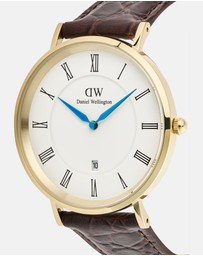 Daniel Wellington - Classic 40mm Roman Numerals Date Croc Belly