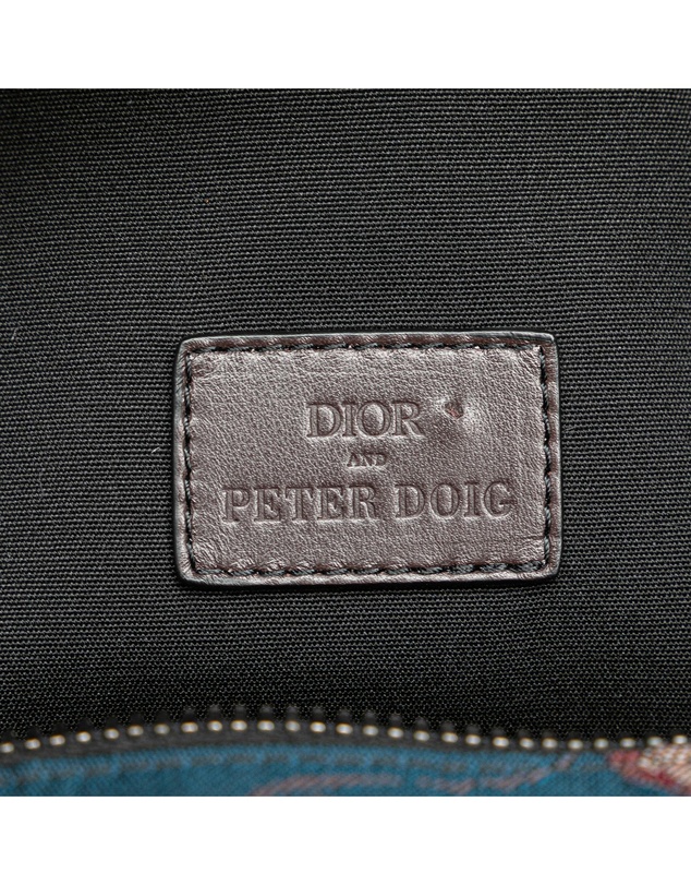 Pre-Loved by Azura Reborn - Pre-Loved Peter Doig Canvas Camouflage Soft Saddle Bag