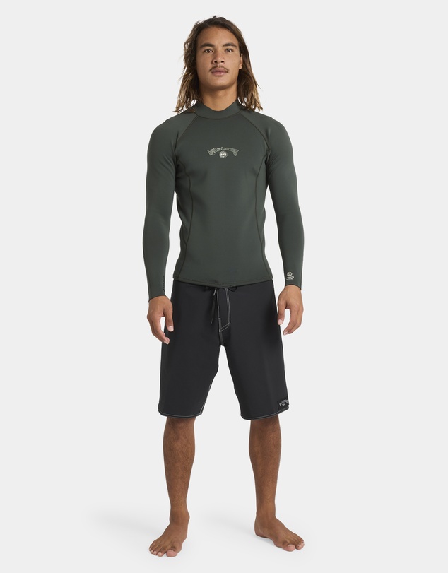 Billabong - Mens 1/1Mm Absolute Natural Long Sleeve Wetsuit Top