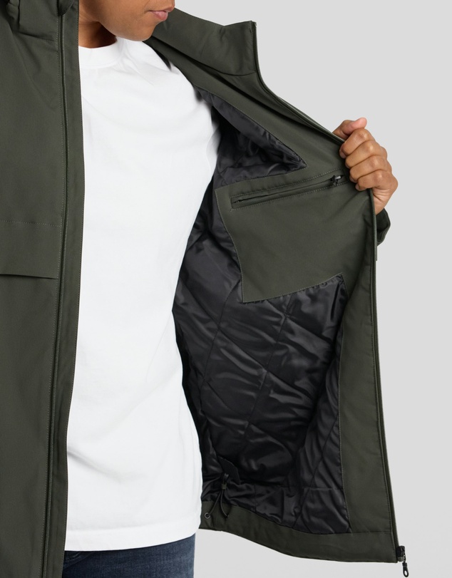 Johnny Bigg - Textured Hooded Parka
