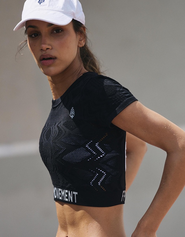 FP Movement by Free People - Run The Distance Baby Tee