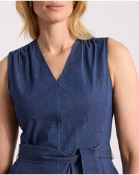 David Lawrence - Noa Chambray Midi Dress