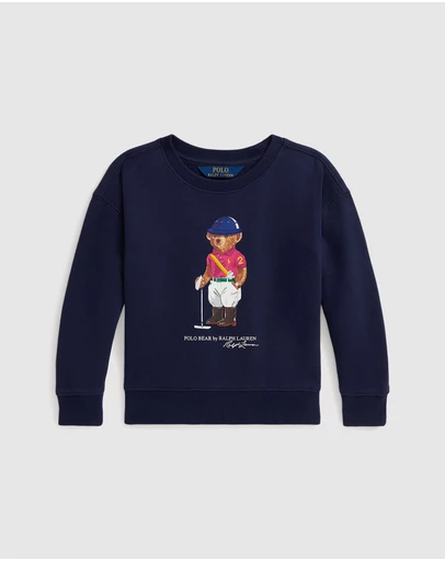 Polo Ralph Lauren - Polo Bear Fleece Boxy Sweatshirt - Kids