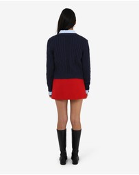 Forcast - Rhodes Cable Knit Cardigan