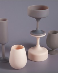 porter green - mecc | silicone unbreakable cocktail glasses