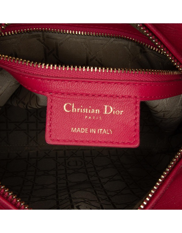 Pre-Loved by Azura Reborn - Pre-Loved Medium Lambskin Cannage Lady Dior
