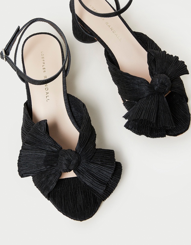 Loeffler Randall - Dahlia Pleated Knot Mules