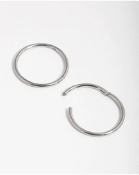 Lovisa - Surgical Steel Fine 10mm Sleeper Earrings