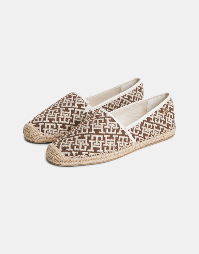 Tommy Hilfiger - Rana Monogram Jacquard Espadrilles - Women's