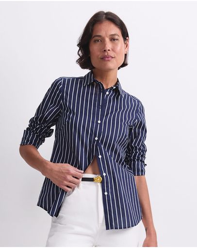 navy/white