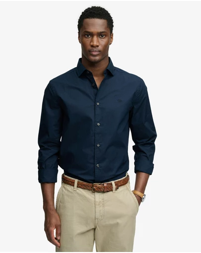 Superdry - Cut Away Poplin Long Sleeve Shirt
