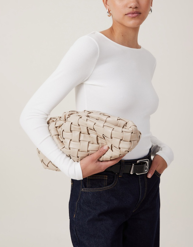 Rubi - Tory Scrunch Oversized Clutch