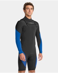 Quiksilver - Mens 2/2 Mercury Spring Chest Zip Wetsuit